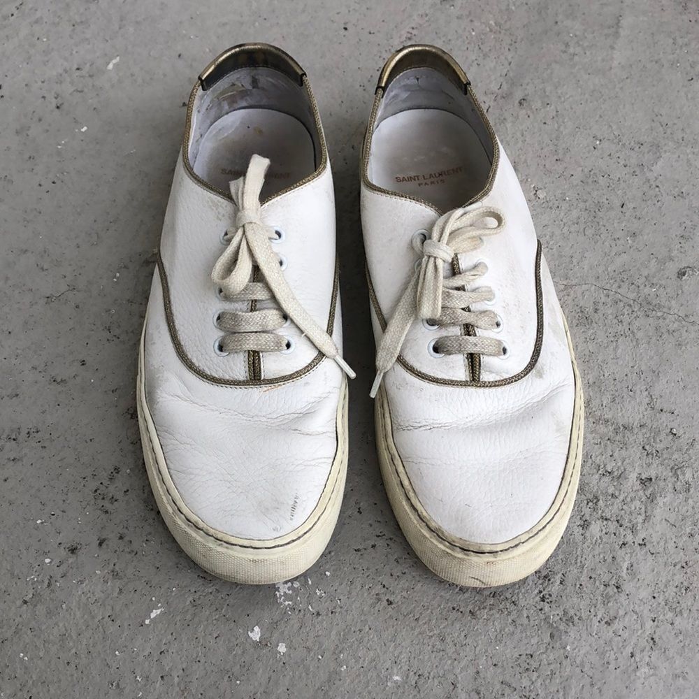 Saint Laurent  leather sneakers